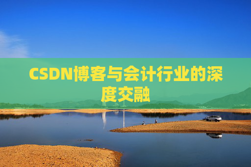 CSDN博客与会计行业的深度交融